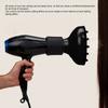 Adjustable Airflow Blow Dryer Diffuser Black Color Universal Diffuser Attachment  Home Use