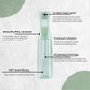 2025 Spray Bottle Mister for Hair - Continuous Mister, Fine Water Mist, Trusted by Professional Salons & Barbers, 10.1oz - Clear Bottle (Sage)