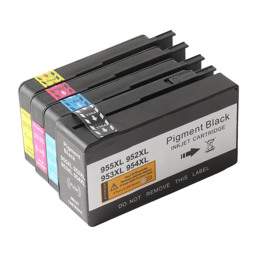 Printer Ink Cartridge Fluent Printing Smart Chip Practical BK C M Y Ink Cartridge for OfficeJet Pro 8210