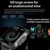 Smart Watch Built-in Headphones Over 100 Sports Modes 2.01-inch High-definition Large Screen Supports Wireless Calling Message Reminders Music