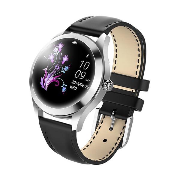 IP68 Waterproof Smart Watch Women Lovely Bracelet Heart Rate Monitor Sleep Monitoring Smartwatch Connect IOS Android KW10 Band