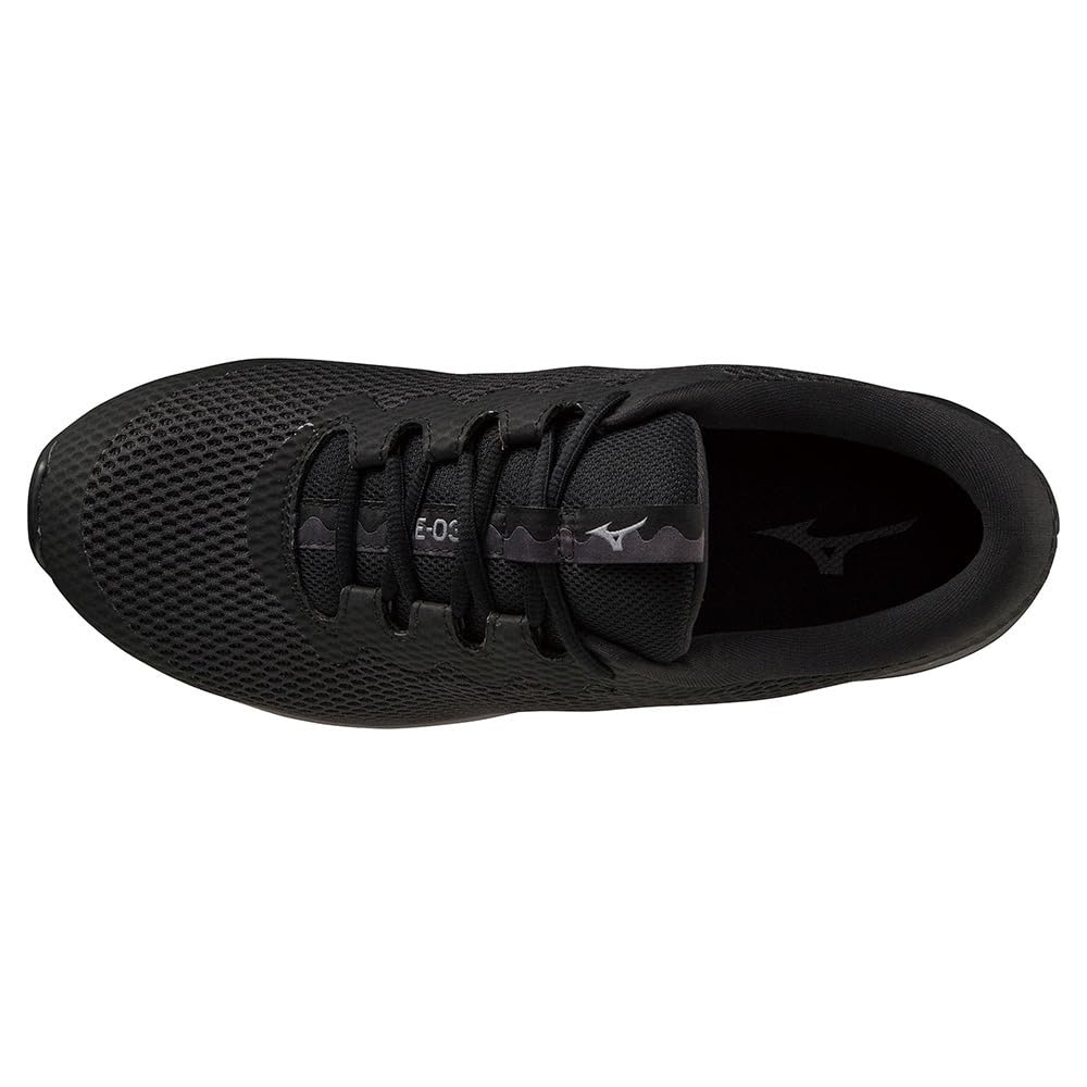 Mizuno ME-03 2 Energy Walking Shoes, Lightweight, Wide Fit, Casual Sneakers, Black, Size 26.0 cm, 3E