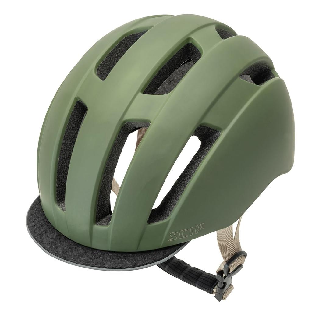 Dirtfreak CROSS SECTION SCIP Urban Matte Helmet, Olive, L/XL (57-62cm) XS16-5702