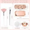 23 Pieces Face Mixing Bowl Set Esthetician Supplies Beauty Tool Portable Breathable with Brushes for