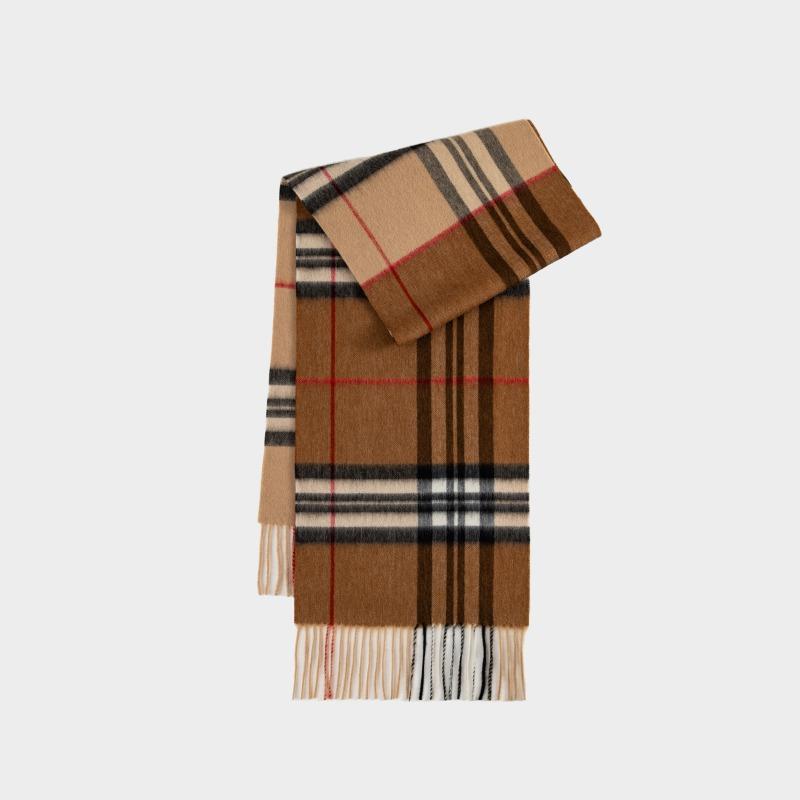 High quality plaid 100% wool scarf, female Korean atmosphere scarf, versatile simple fringed shawl