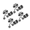 4 Set Car TRD Door Stabilizer Latches Protector Cover Cap Lid For Subaru All Series BRZ XV Forester Legacy Outback Impreza WRX