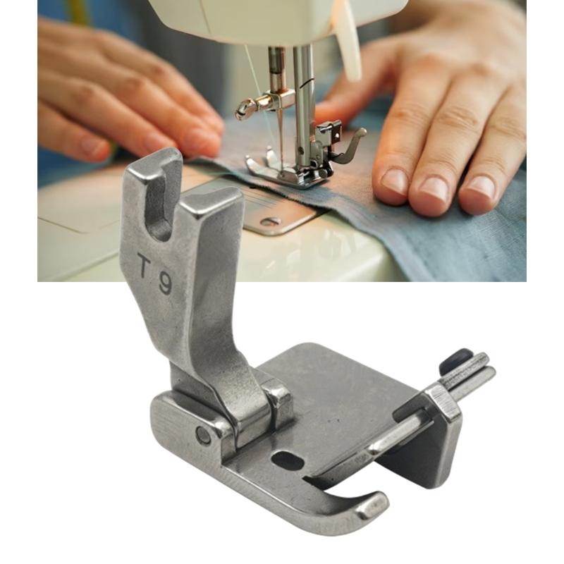 Heavy Duty Metal Presser Foot Adjustable Sewing Flat Car Presser Foot Hemming Presser Foot For Industrial Sewing Machine