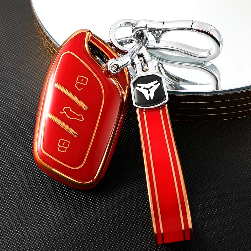 For Roewe Rx3 Rx5 Rx8 Erx5 I6 I5 For Mg 4 Mg4 Ev Mg Hs Gt Zs Ev Zx Mg5 Mg6 3 Buttons Tpu Fob Key Cover Case