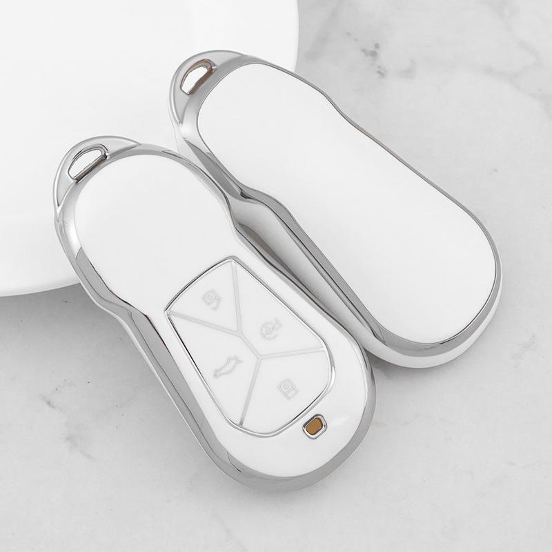 

Xiaopeng P5/G3i/P7 Car Key Cover & Buckle: Protective, High-End Case for Men & Women