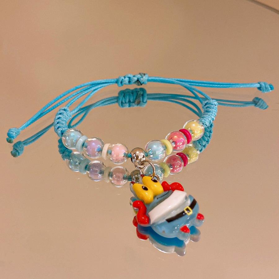 Crystal Butterfly Beaded Bracelet Women's Light Luxury Girlfriend Gift Birthday Bracelet High Value Student Party Exquisite Jewelry