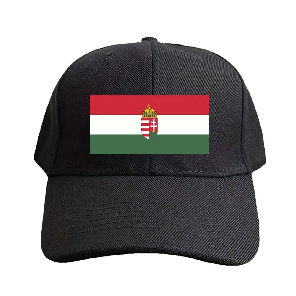 Hungary Flag Baseball Cap Woman Men Summer Casual Sun Hat Adult Adjustable with Curved Brim Hiking Fishing Hat