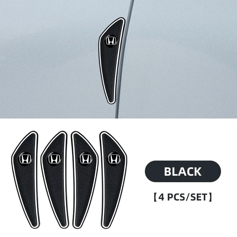 

4pcs Car Door Bumper Strip Protection Strip For Honda Civci FIT CRV Accord Jazz HRV Dio Stepwgn Prelude Odyssey City CRX Pilot