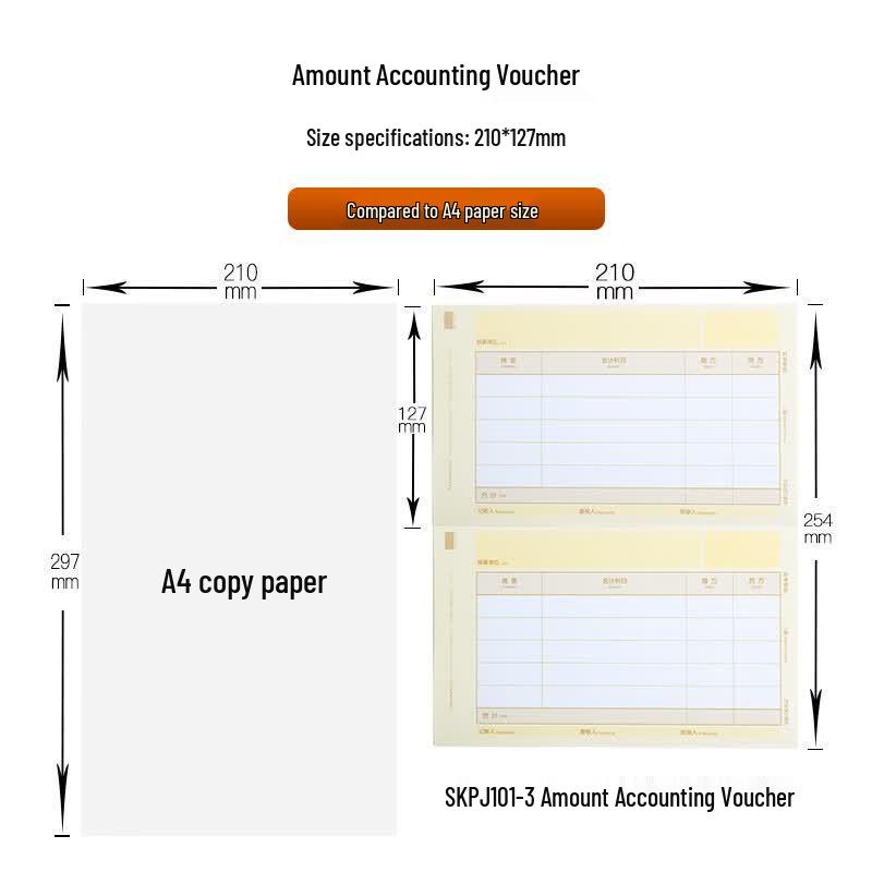 SIMAA A4 Accounting Voucher