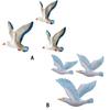 3pcs/set Nautical Elegance Beach Decorations For Home With Seagull Theme Sea Turtle Bathroom Decor