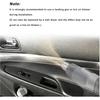 FZJDSD 3D Carbon Fiber Pattern Interior DIY Trim Decals Compatible with Infiniti G25 G37 2007 2008 2009 2010 2011 2012 2013 Available On 4 Doors