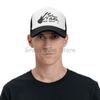 Johnny Hallyday Mesh Baseball Cap French Rock Legend Breathable Trucker Hat Unisex Travel Adjustable Hat Sunscreen Baseball Cap