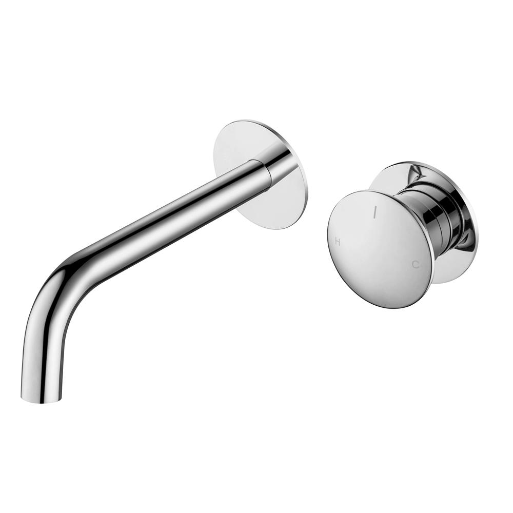 Nickel Widespread Bathroom Basin Faucet In Wall Brushed Gold Bathroom Faucet Black Sink Mixer Brass hot cold Lavotory Faucet