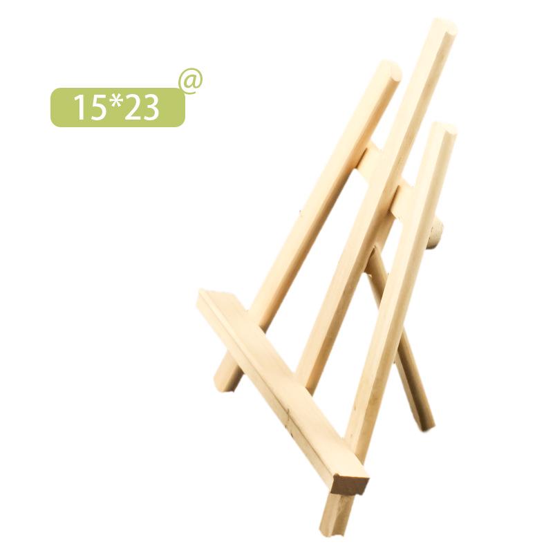 Schiță trapezoidală plată din lemn pentru afișarea operelor de artă ale copiilor