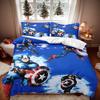 2026 3D Cool Spider-Man Cartoon Duvet Cover Set Soft Wash Bed Comfortable Student Dormitory Home Baby Bedding Best seller