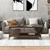 819371 vidaXL Coffee Table Brown Oak 80x50x40 Cm Engineered Wood