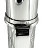 Excelente Caneta Esferográfica Cartier C de Cartier Tipo Twist Duplo C Prata Masculina Usada