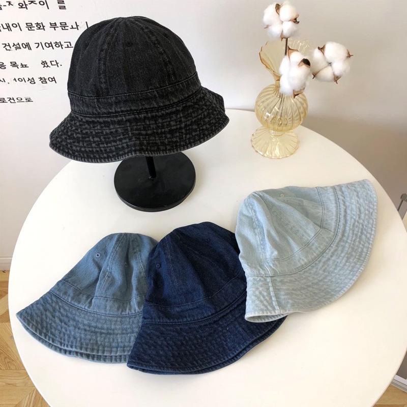 Japanese Cowboy Niche Fisherman Hat Washed Industrial Wind Fashion Hat Bucket