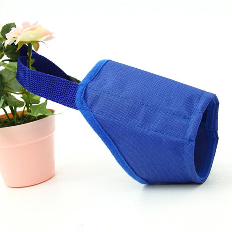 New Anti Barking Dog Muzzle Small Large Dogs Adjustable Mesh Breathable Pet Mouth Muzzles DIY Dogs Nylon Straps Dog Accessories