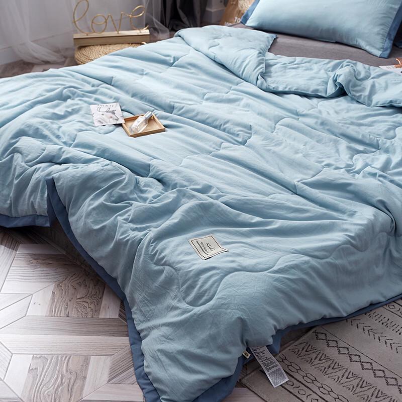 Bargemann Ultra-Soft Washed Cotton Summer Quilt