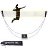 Portable Foldable Badminton Net Shuttlecock Mesh with Carry Bag Standard Training Stand Rack