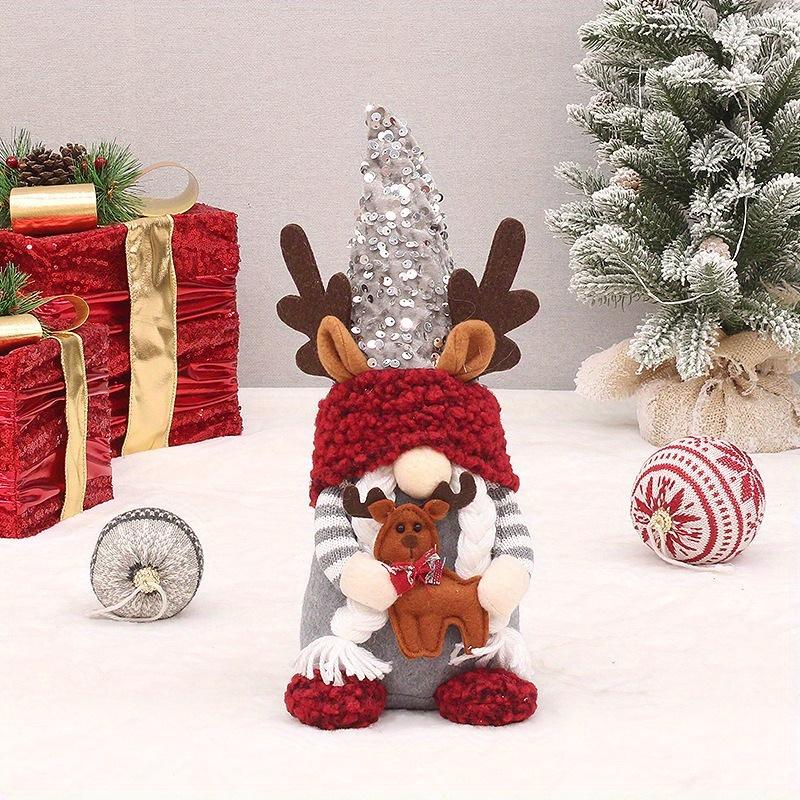 1Pc Eukynlre Christmas Gnomes Plush Decorations, Christmas Gnome Swedish Santa Tomte, Christmas Stuffed Gnomes Home Decor