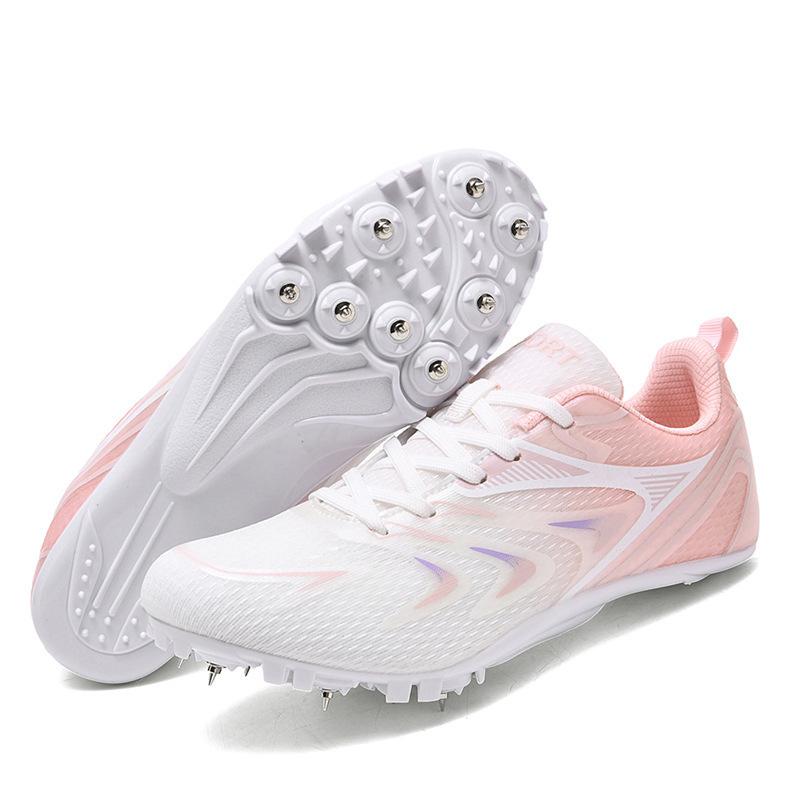 Track and Field Shoes Boys and Girls Children Youth Racing Shoes Students High School Entrance Examination Competition Running Shoes Sports Shoes S
