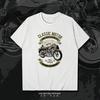 Nieuw Klassiek Vintage Motorliefhebber Bedrukt Grafisch T-shirt unisex En Wounisex Korte Mouw Ademend Motor T-shirt