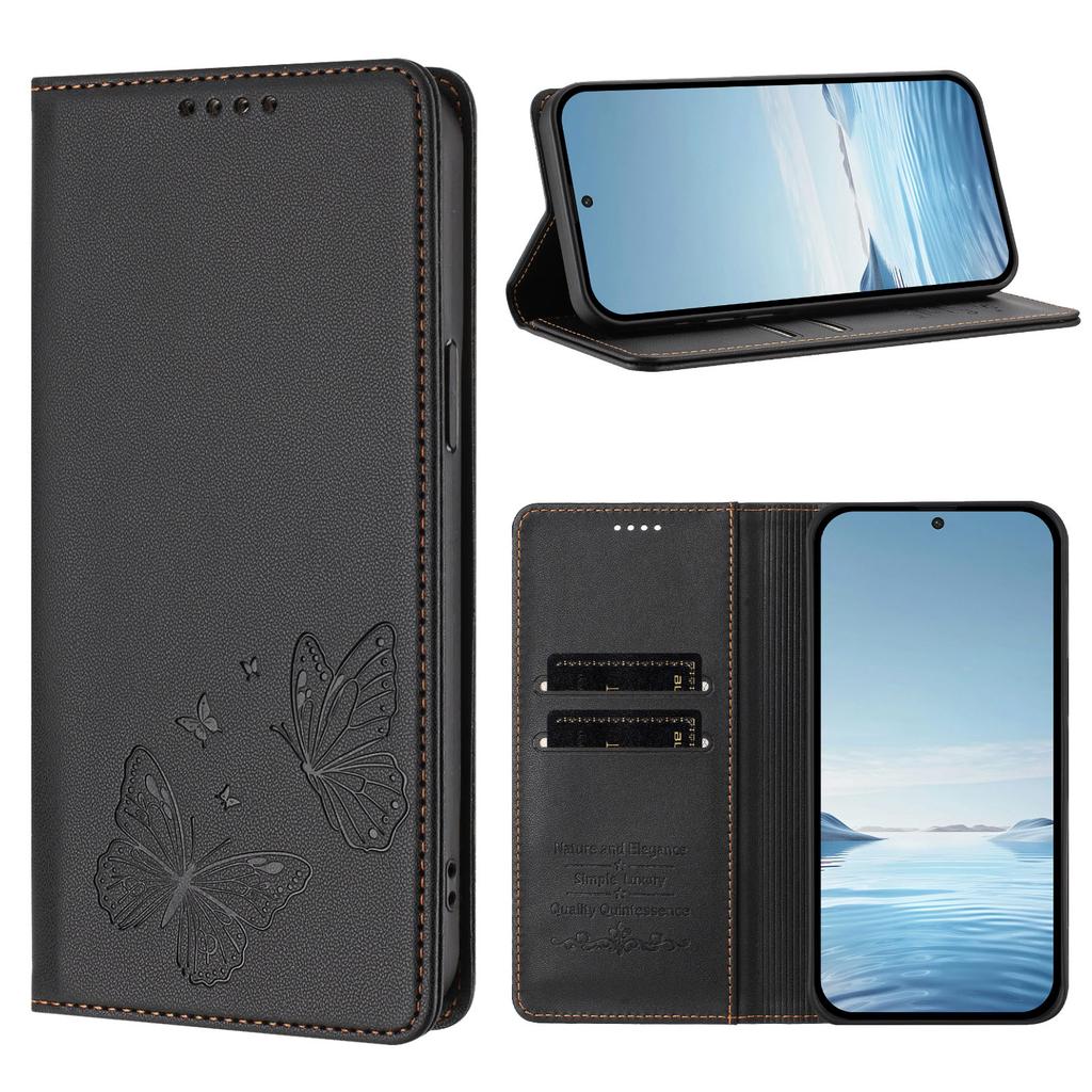 Leather Magnetic Flip Wallet Case with Card Slot Phone Cover for Xiaomi POCO C85 C71 C65 C61 C55 C51 C50 C40