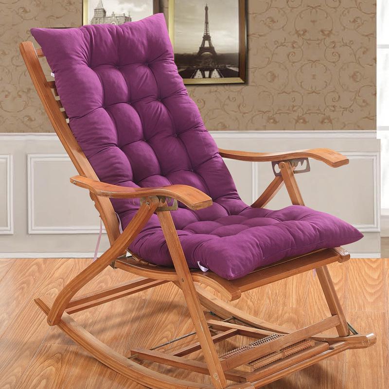 Thickened Winter Rocking Chair Cushion for Recliners and Folding Chairs
