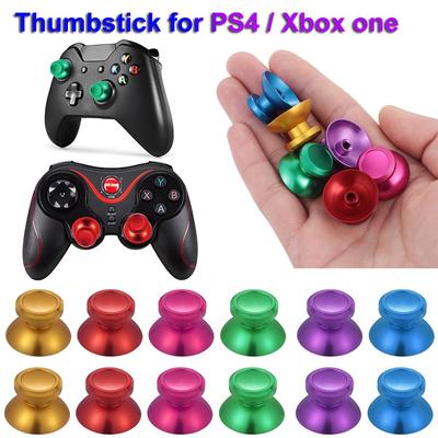 2pcs Universal Metal Caps Cover Grip Aluminum Analog Thumbstick Controller Joystick