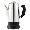 AB34-Electric Percolator Coffee Pot 12 Cups Stainless Steel Coffee Maker Home 110V US Plug Christmas Gift Espresso Machines