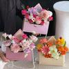 5 st Kuvert Presentlåda Presentbukett Inslagning DIY-papper Miljövänlig Tryck Blomma Låda Kuvert