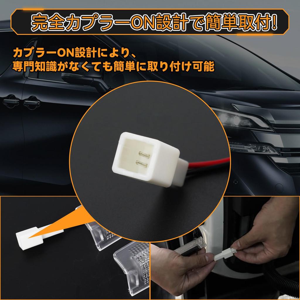 GemPro New RGB Courtesy Lamp Alphard 40 Series Vellfire 40