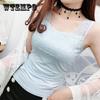 Large Size Modal Cotton Camisole Summer Women's Bottoming Shirts Solid Color Slim Sleeveless Lace Tops