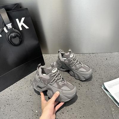 Mesh Shoes Women's New Summer Lightweight Thick-soled Small Breathable Casual Sports Shoes