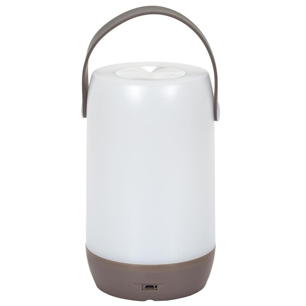 Poire LED gray TOUCHSCREEN LAMP, battery/USB