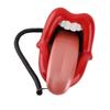 Red Mouth Telephone Novelty Big Tongue Landline Phone Wired Funny Lip Phone with LED Indicator for Home Shops Office