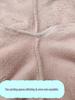 Women's Plus Size Coral Fleece Open Hem Warm Pajama Pants - Thick, Winter, Loose-Fit, Slimming