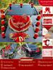 2024 Complete Wedding Car Decoration Set with Suction Cup Attachment