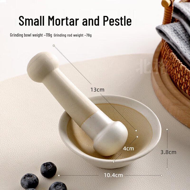 Ceramic Baby Food Grinding Bowl Set