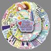 50 Spanish Motivational Stickers: Positive Energy Phrases for Decorating Insulated Cups