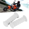Uniwersalny Gumowy Uchwyt Rękojeści Motocyklowej Kierownica Motocyklowa 25?28mmBiały
