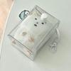 Cute Transparent Baby Doll Storage Bag Pendant Display Bag Pvc Key Chain Dustproof Storage Display Bag