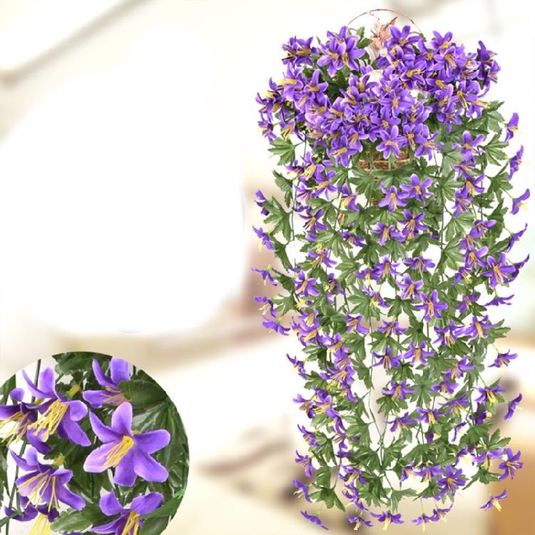 Artificial Hanging Flower 90cm for Wedding Home Wall Garden Yard Porch Patio Realistic Hanging Vine Plant Drooping Plant