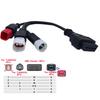 CM Hardware 3 Pin 4 Pin 6 Pin Diagnostic Connector Cable 3 in 1